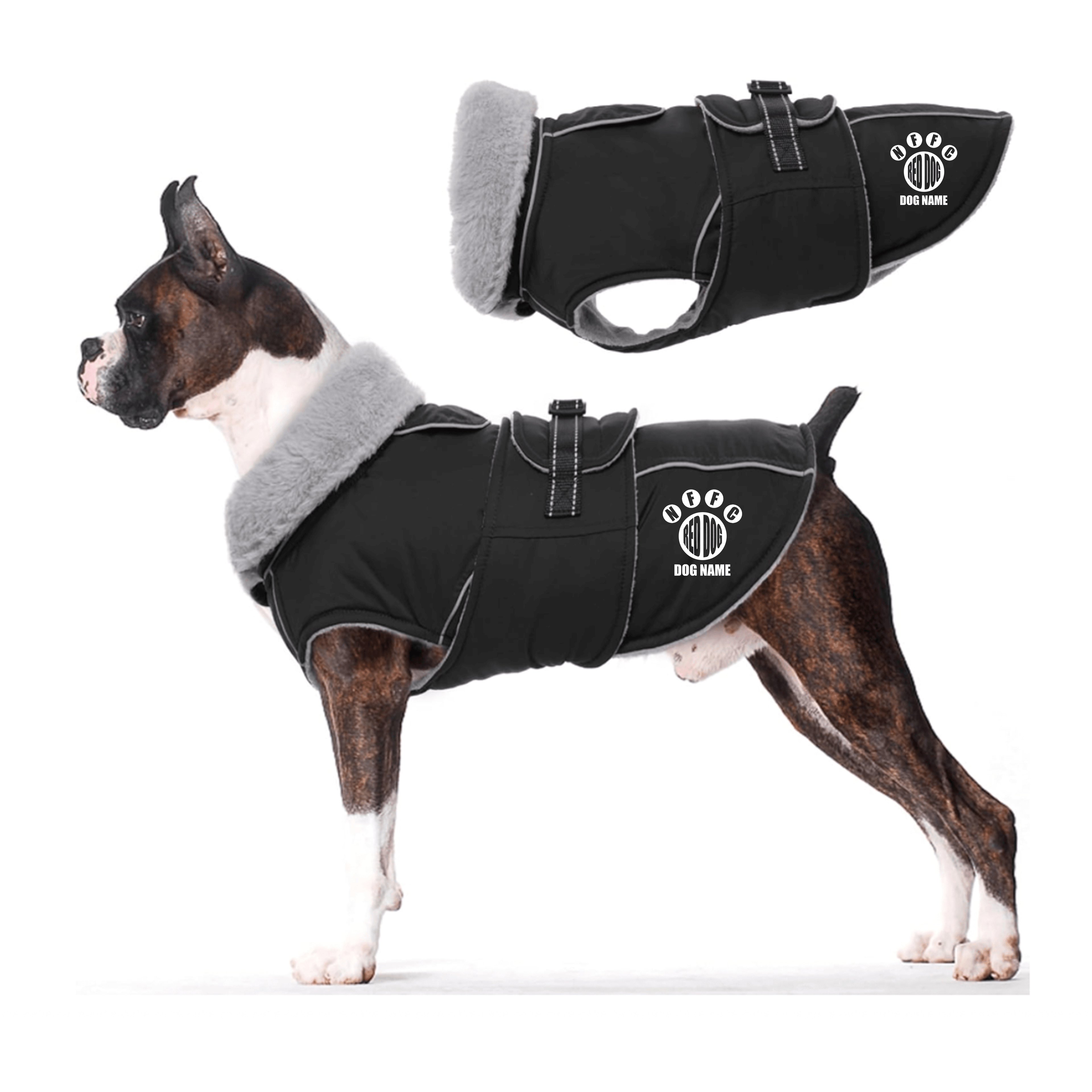 Dog Coat - NFFC Red Dog by Nottingham Reds