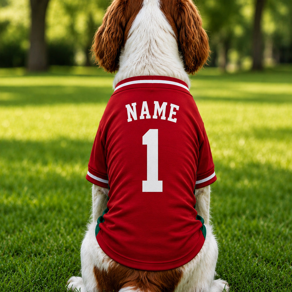 Dog Football Shirt - Forest Red Dog by Nottingham Reds