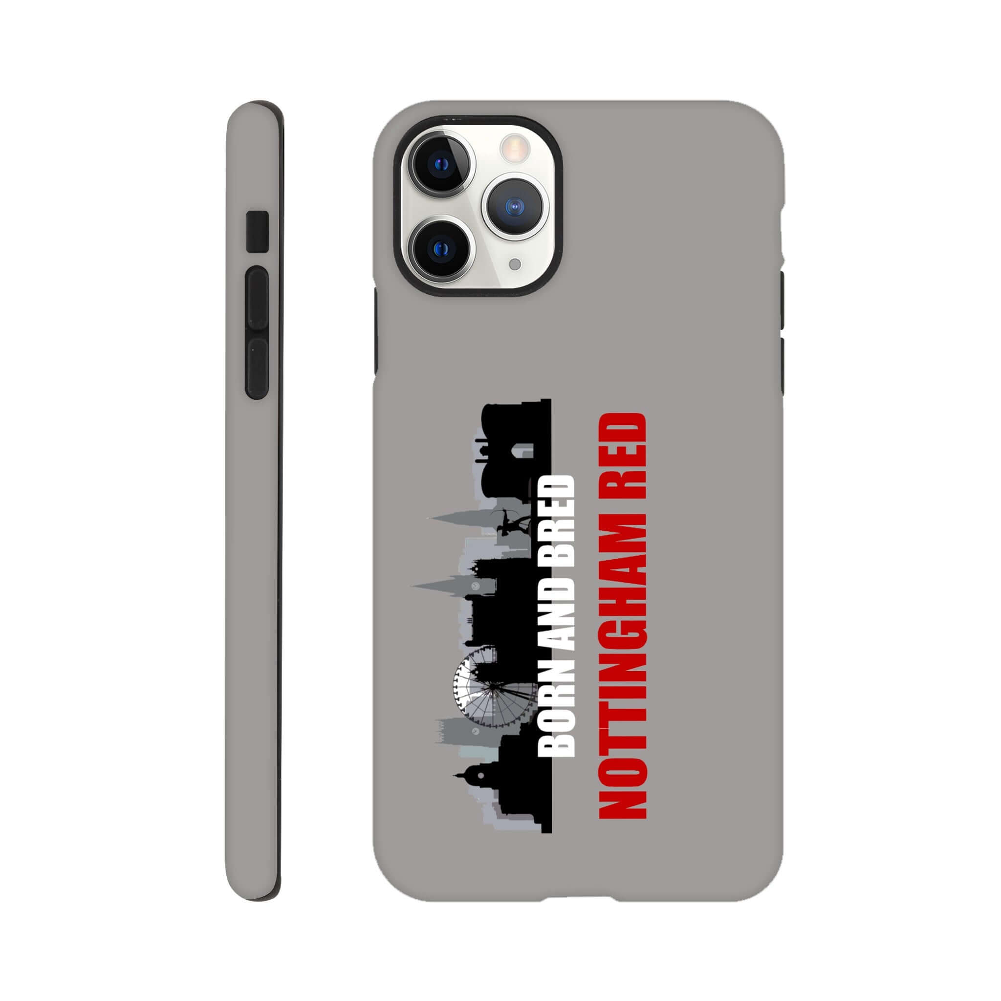 iPhone Case - Born and Bred by Nottingham Reds