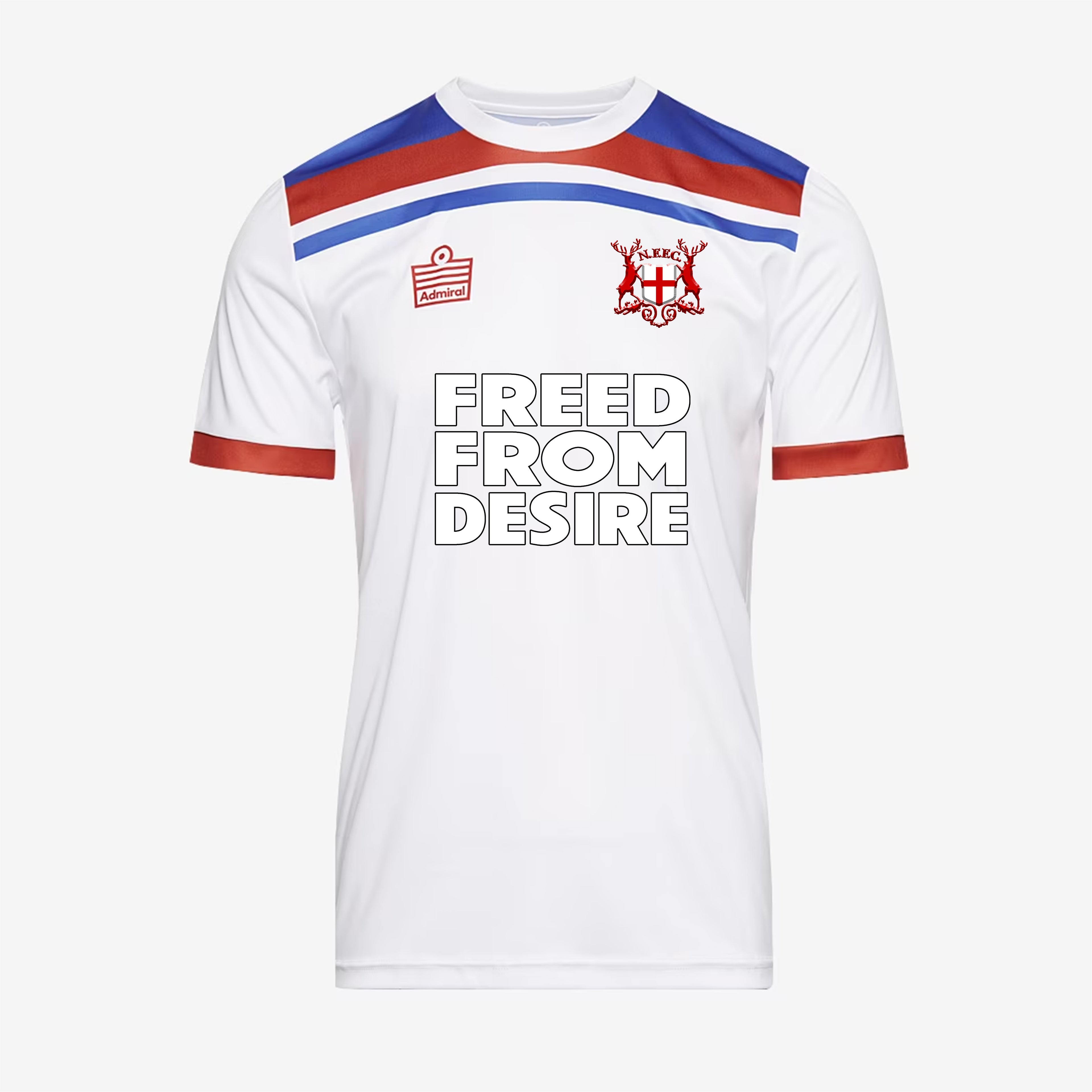 Admiral Football Shirt - FOREST X ENGLAND by Nottingham Reds