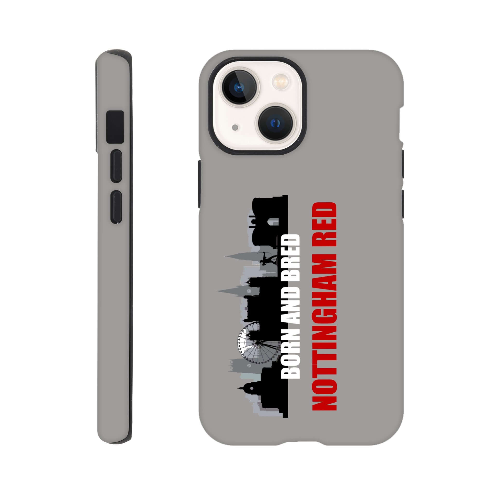 iPhone Case - Born and Bred by Nottingham Reds