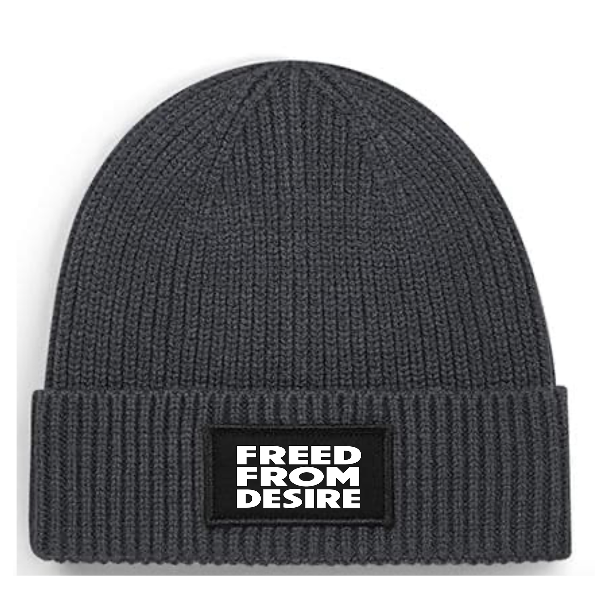 Ribbed Beanie - Freed (Printed design) by Nottingham Reds