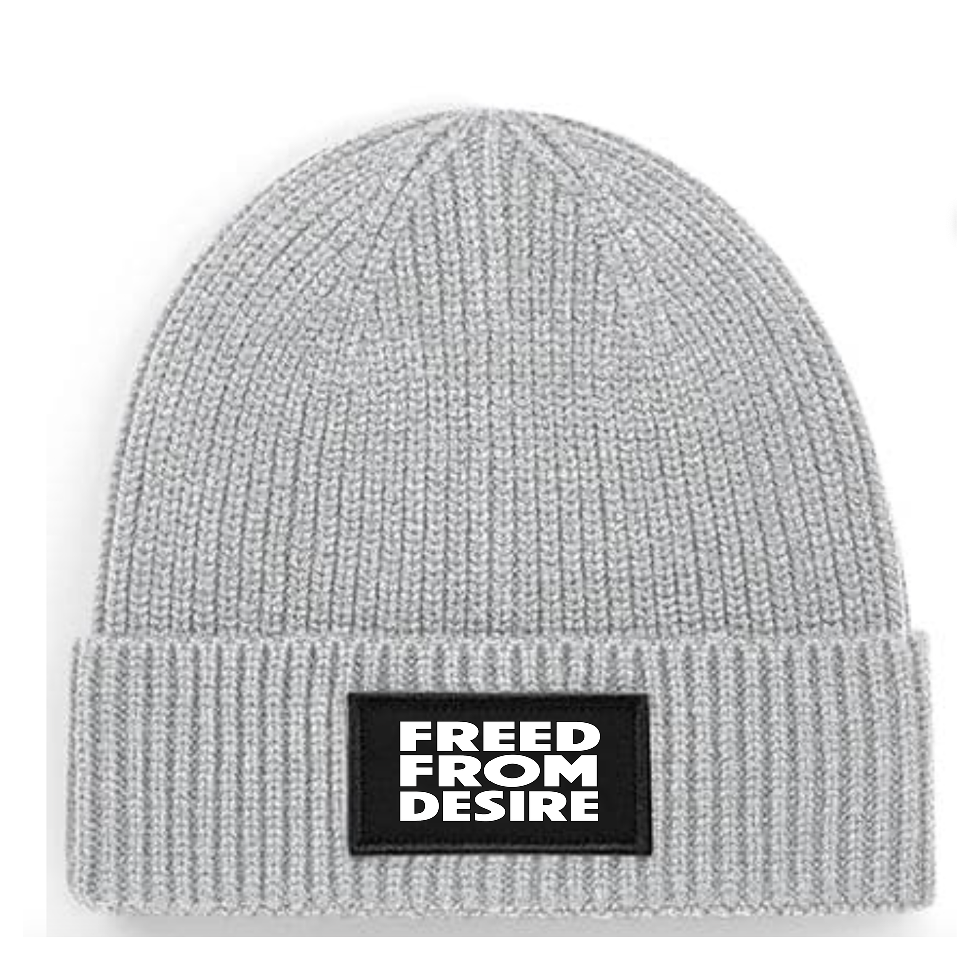 Ribbed Beanie - Freed (Printed design) by Nottingham Reds