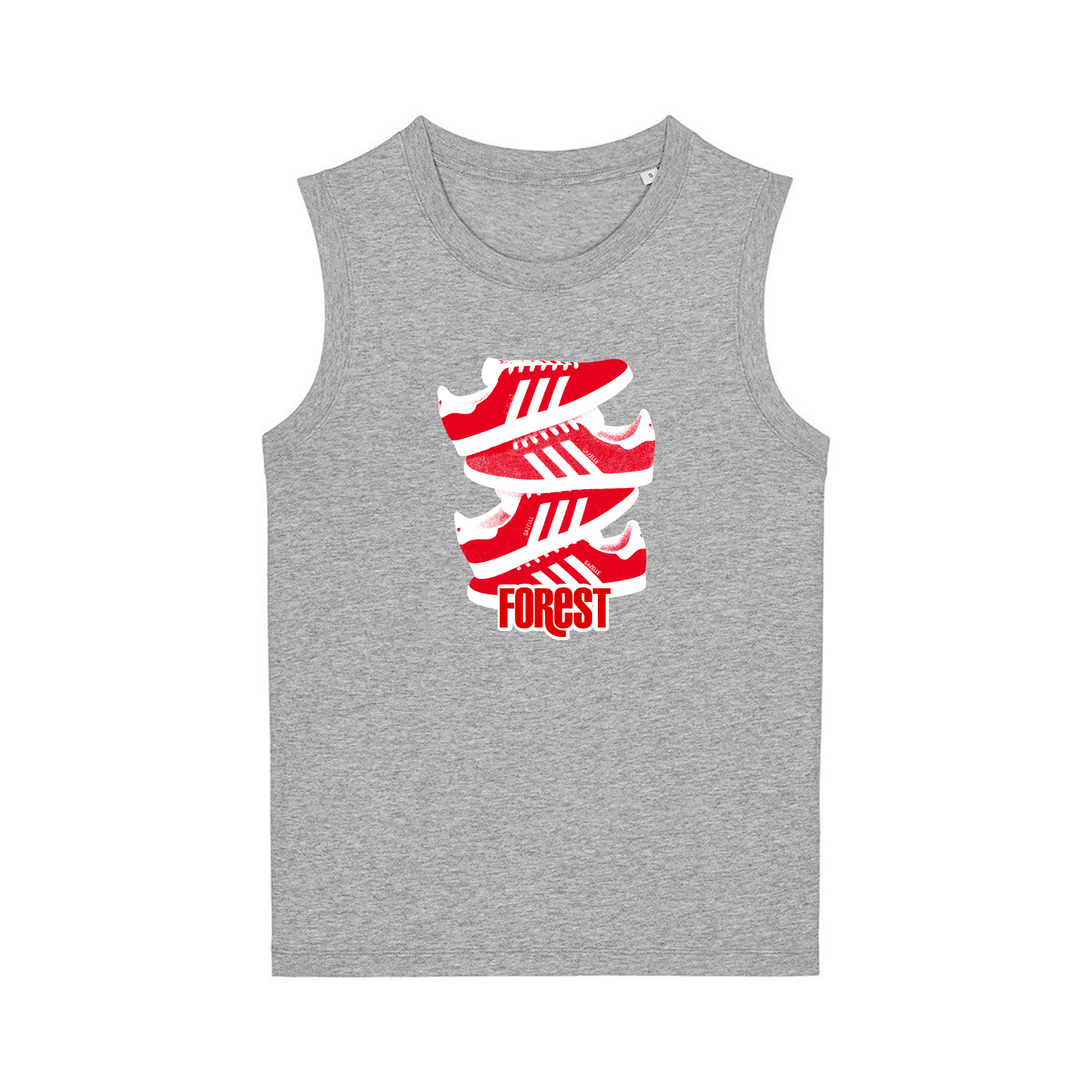 Women's High Cut Vest - Gazelle by Nottingham Reds