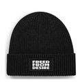 Ribbed Beanie - Freed (Printed design) by Nottingham Reds