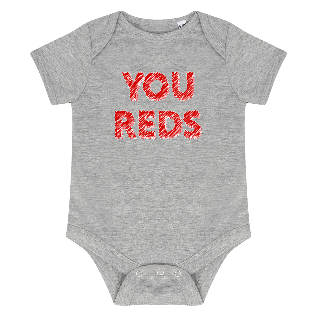 Baby Bodysuit - You Reds 2 by Nottingham Reds