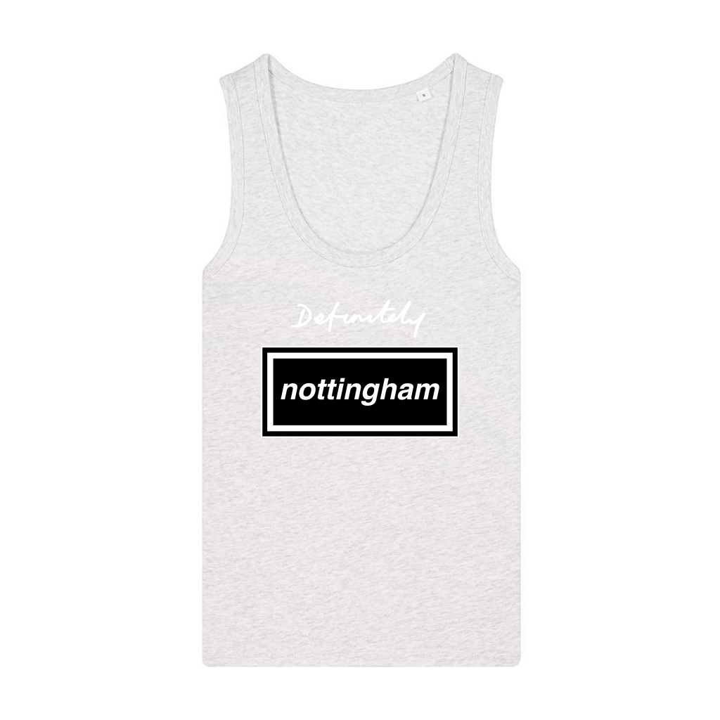 Women's Low Cut Vest - Definitely by Nottingham Reds