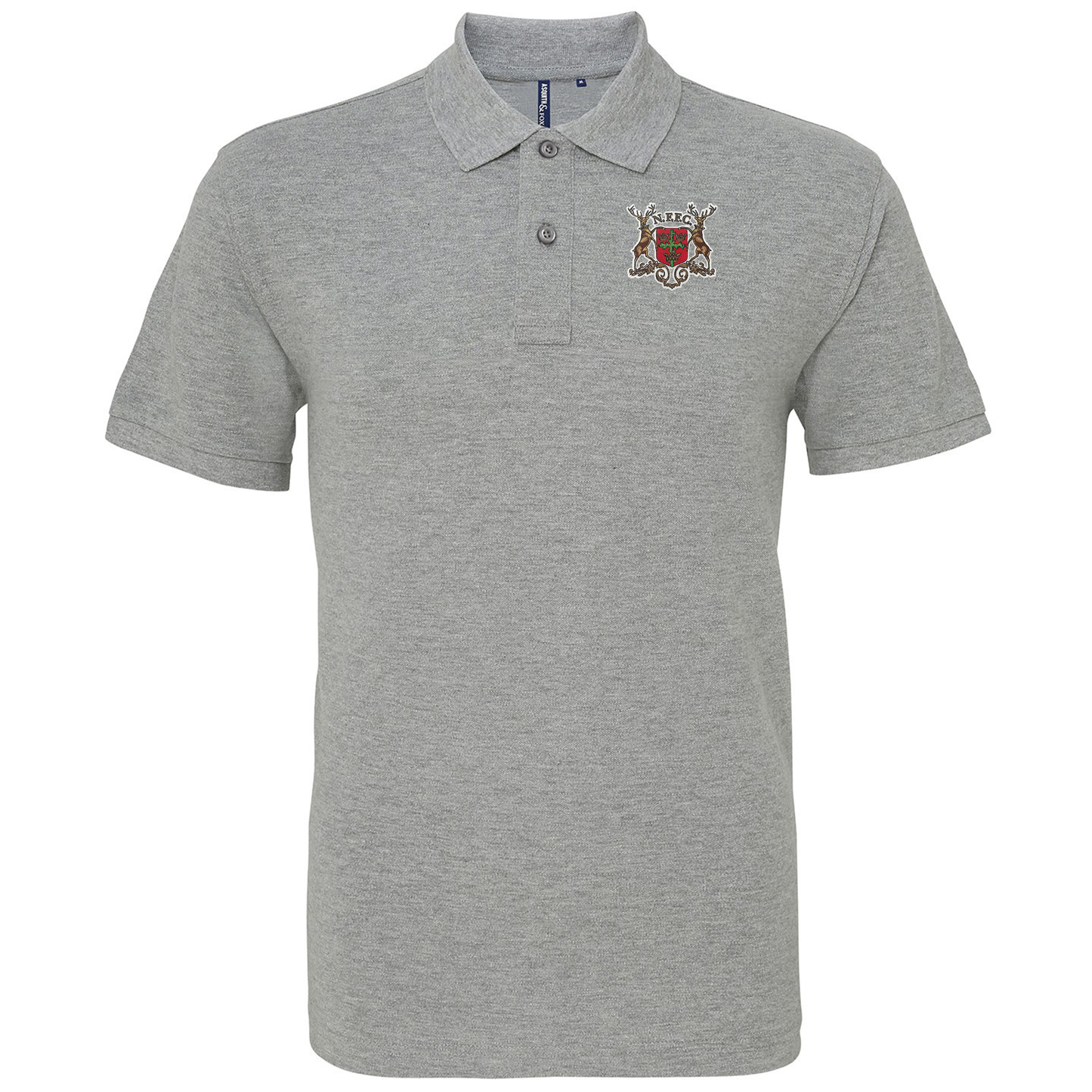 Unisex Polo Shirt - Old Skool (Embroidered Design) by Nottingham Reds