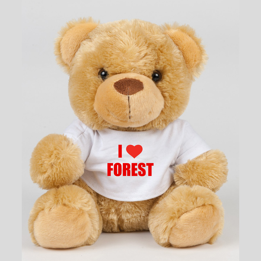 Teddy Bear - I Love Forest by Nottingham Reds