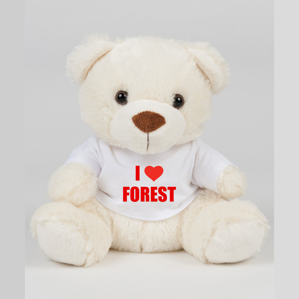 Teddy Bear - I Love Forest by Nottingham Reds