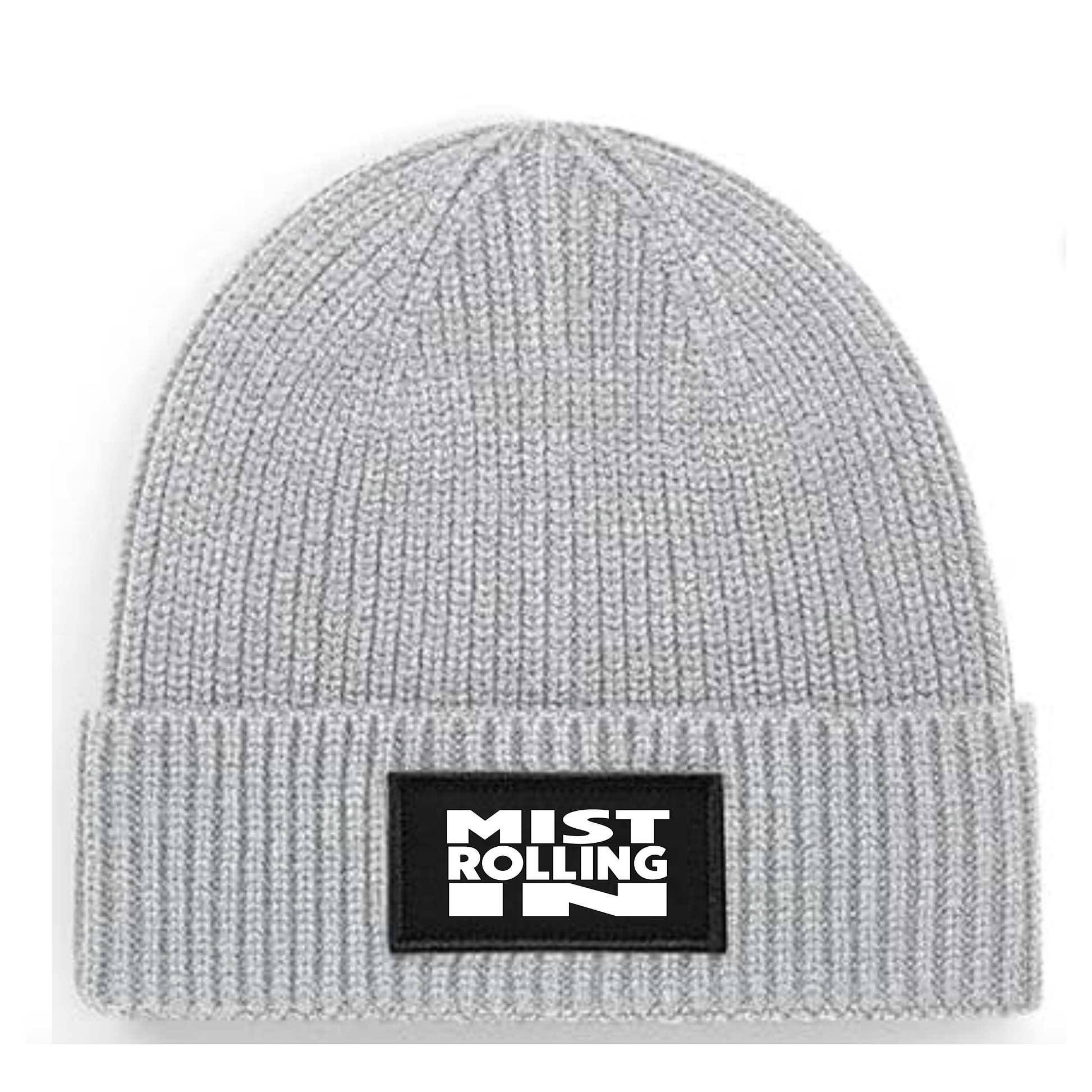 Ribbed Beanie - Mist (Printed design) by Nottingham Reds