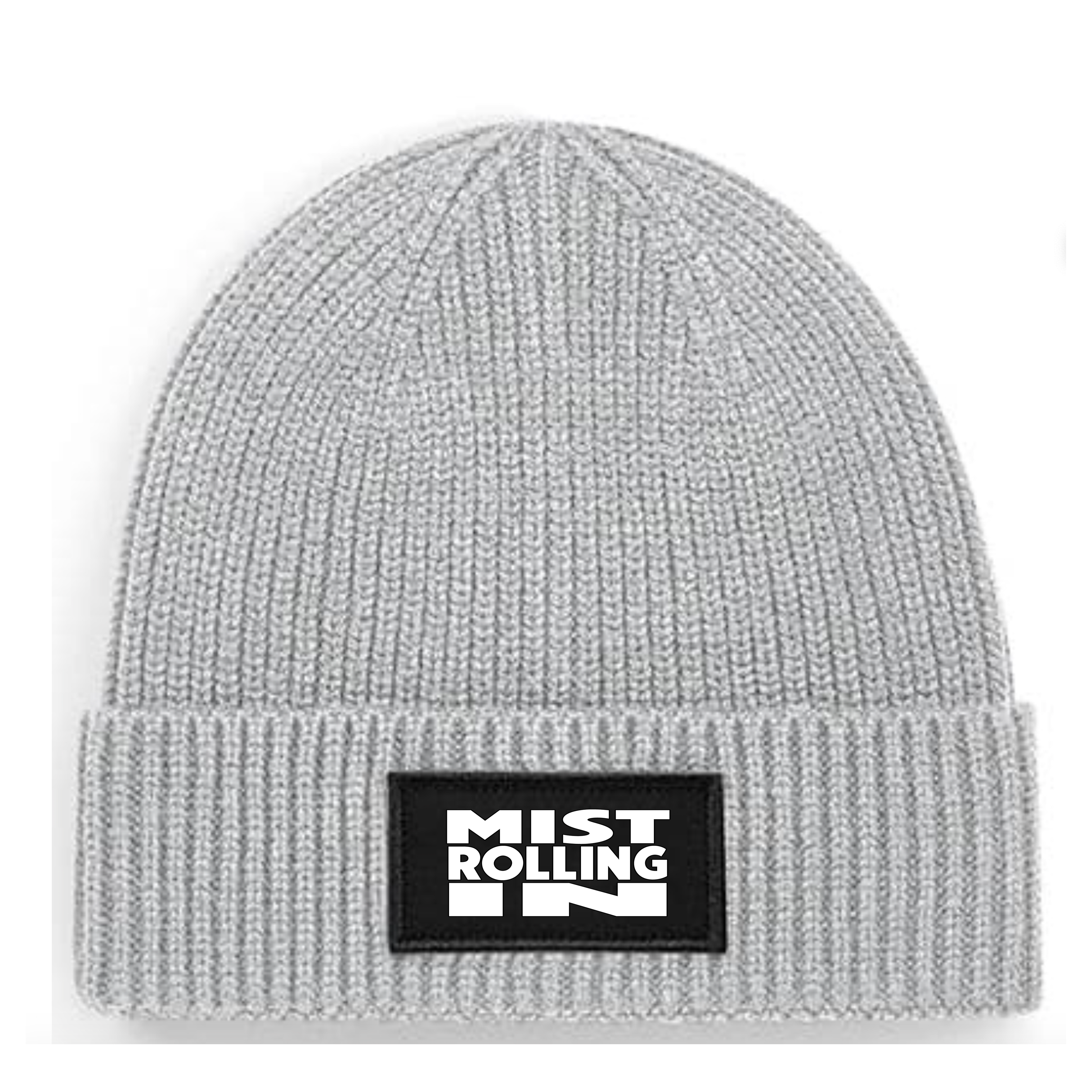 Ribbed Beanie - Mist (Printed design) by Nottingham Reds