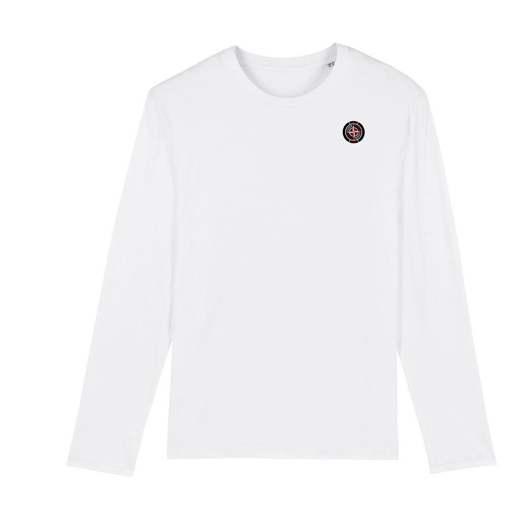Unisex Long Sleeve T-Shirt - Stone by Nottingham Reds