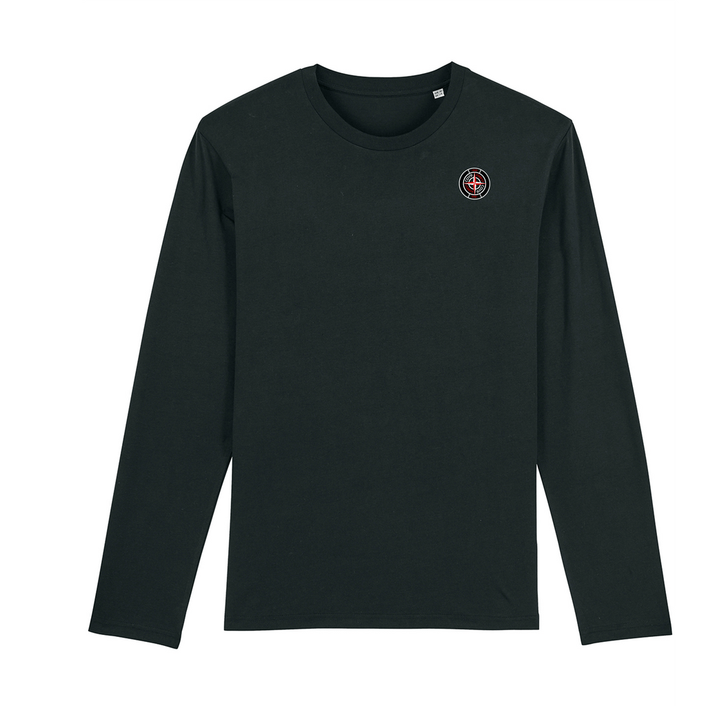 Unisex Long Sleeve T-Shirt - Stone by Nottingham Reds