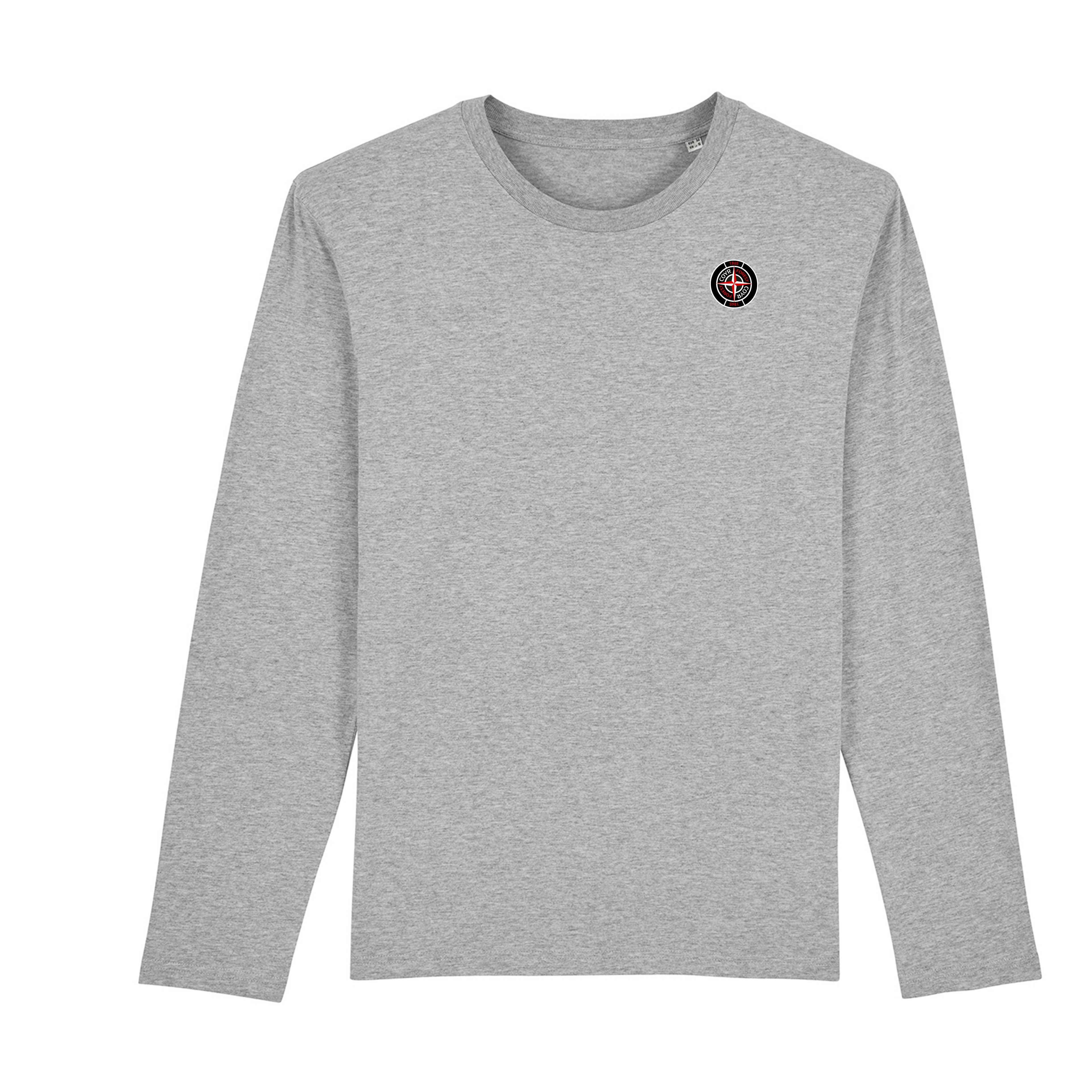 Unisex Long Sleeve T-Shirt - Stone by Nottingham Reds