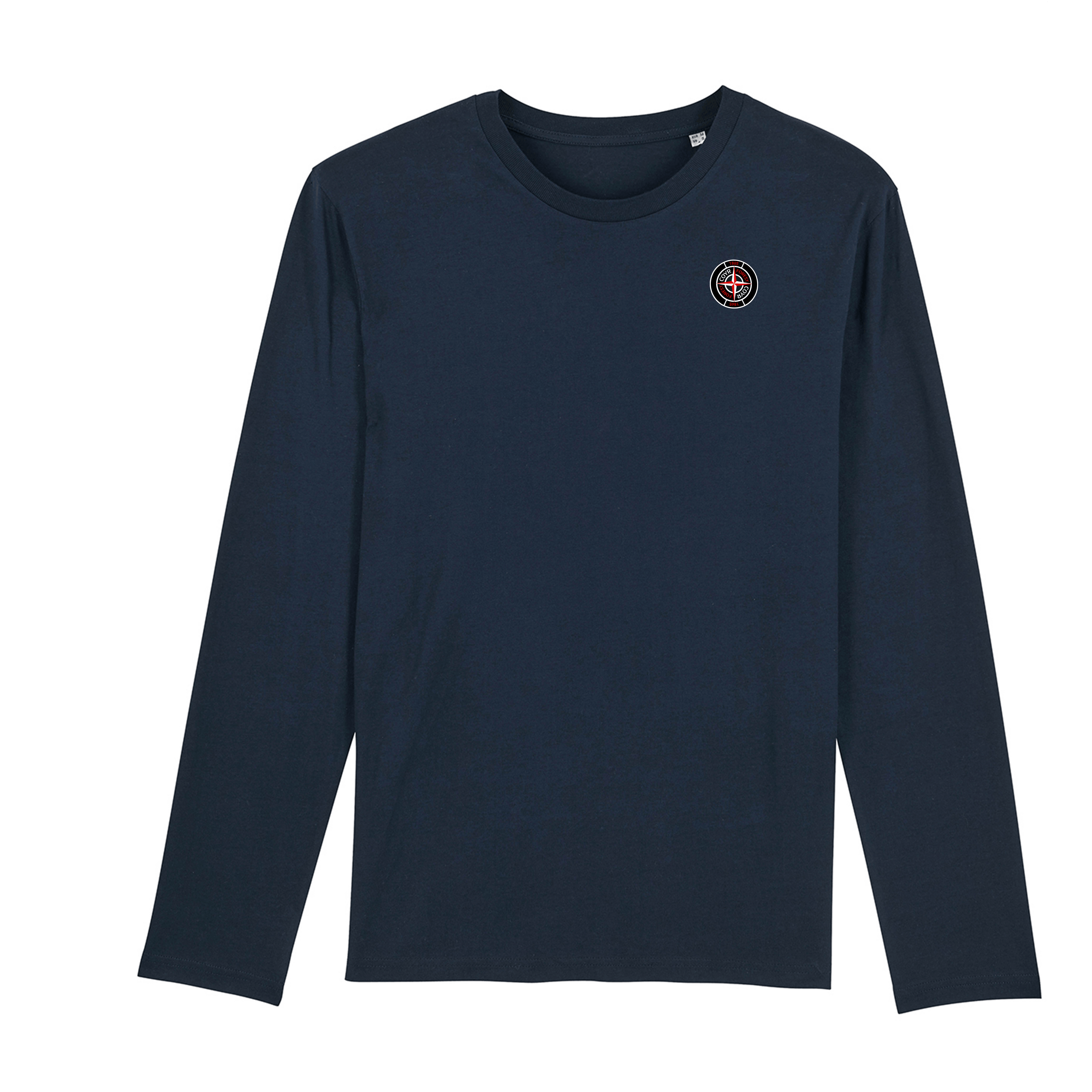 Unisex Long Sleeve T-Shirt - Stone by Nottingham Reds