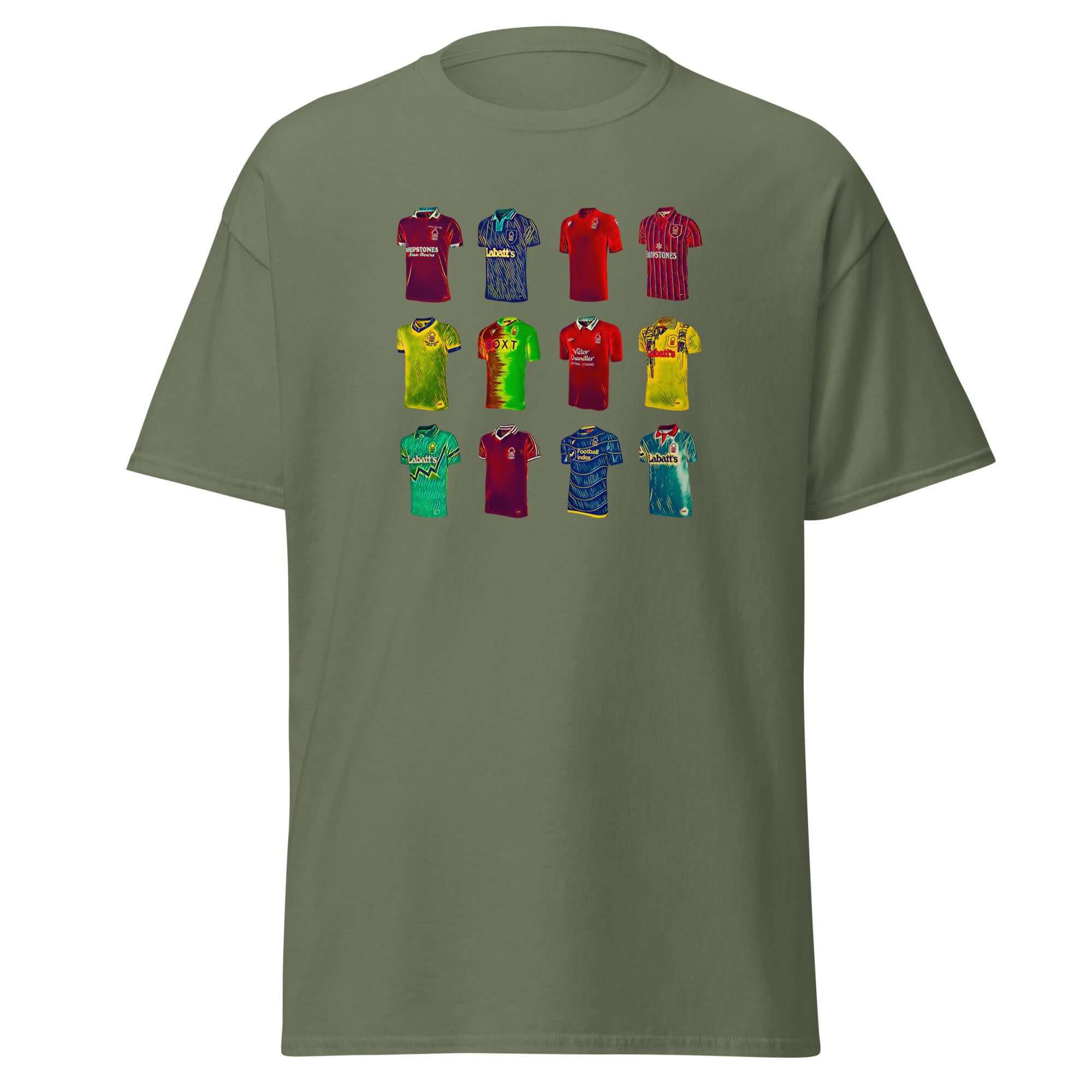 Unisex Short Sleeve T-Shirt - Kits by Nottingham Reds