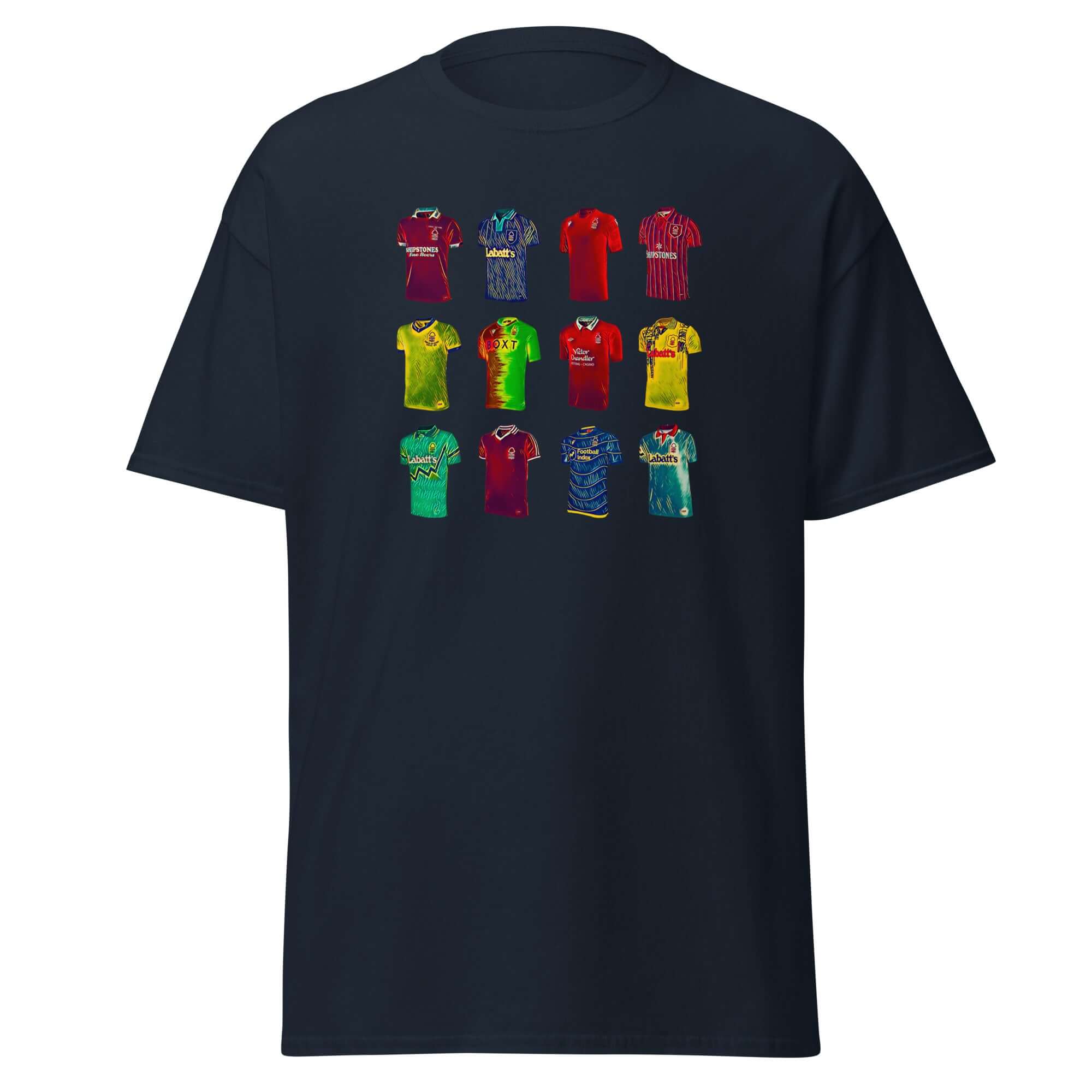 Unisex Short Sleeve T-Shirt - Kits by Nottingham Reds