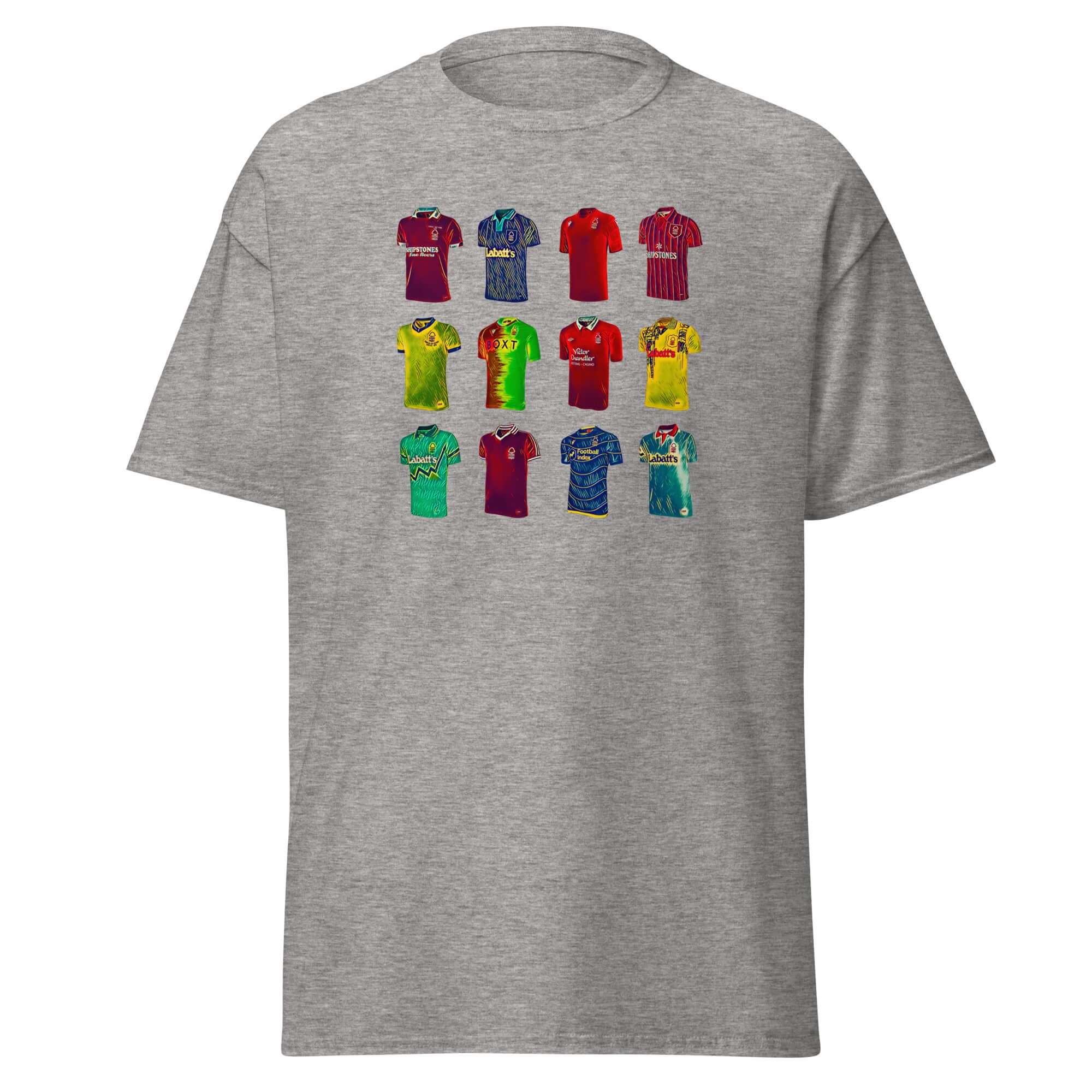 Unisex Short Sleeve T-Shirt - Kits by Nottingham Reds