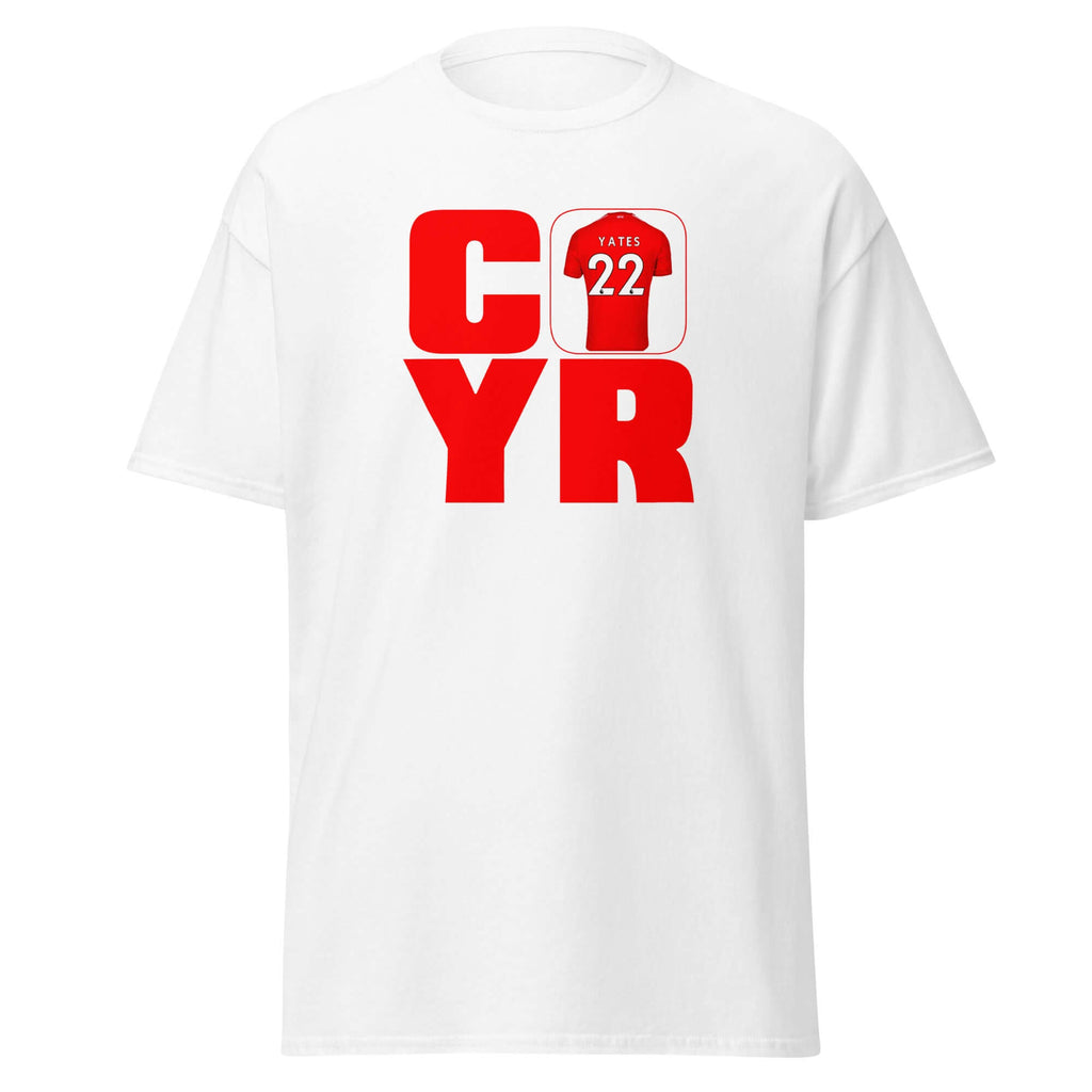 Unisex Short Sleeve T-Shirt - COYR22 by Nottingham Reds