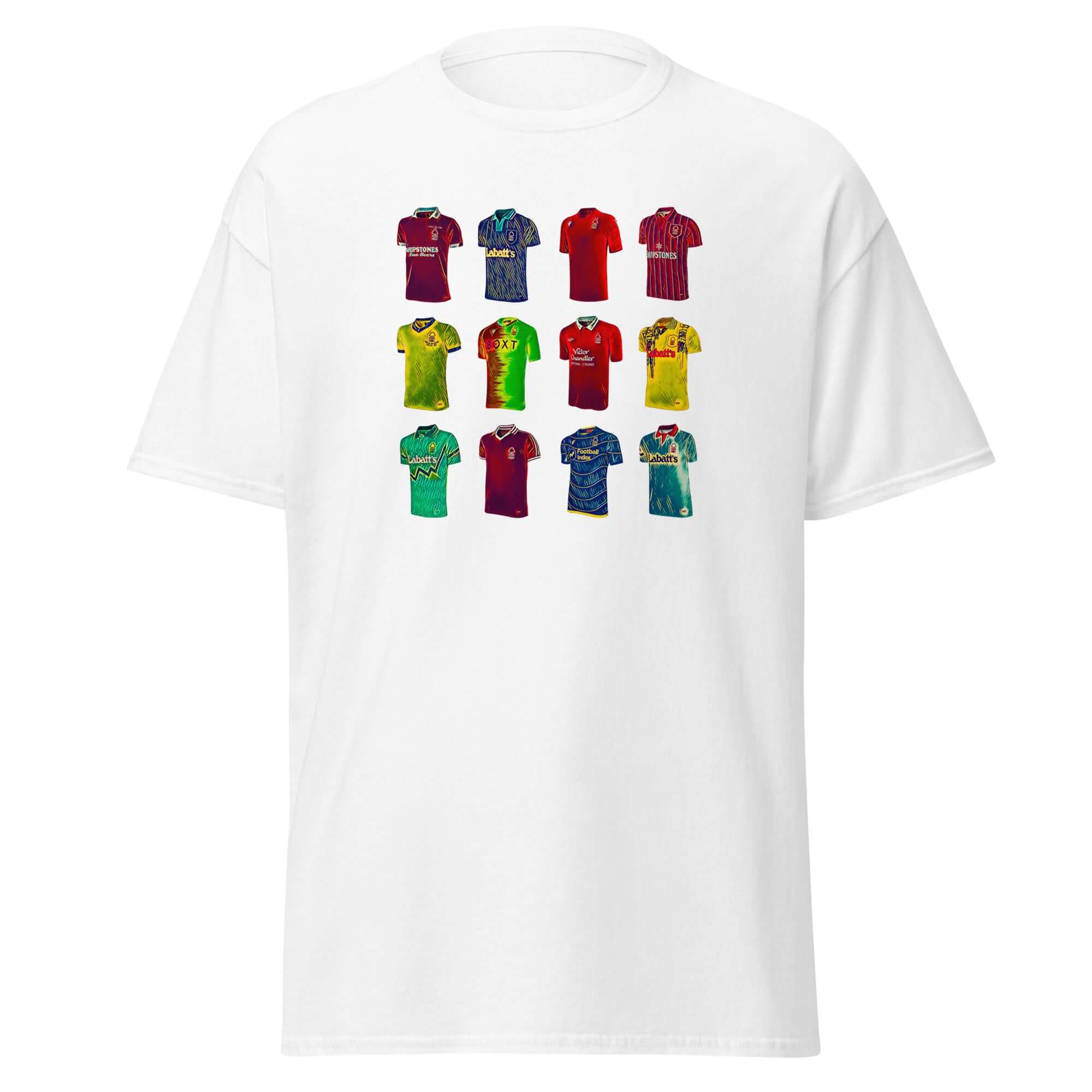Unisex Short Sleeve T-Shirt - Kits by Nottingham Reds