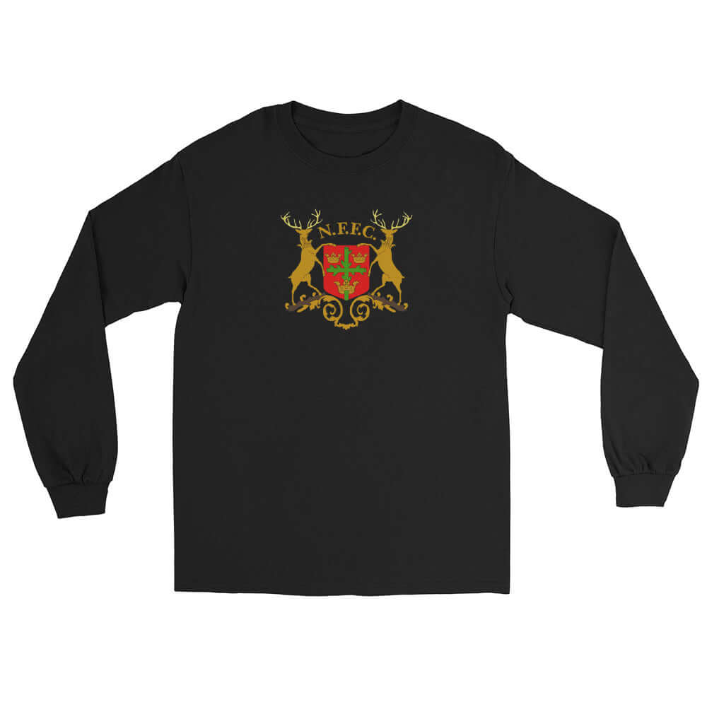 Unisex Long Sleeve T-Shirt - Old Skool by Nottingham Reds