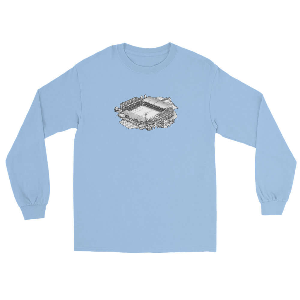 Unisex Long Sleeve T-Shirt - City Ground by Nottingham Reds