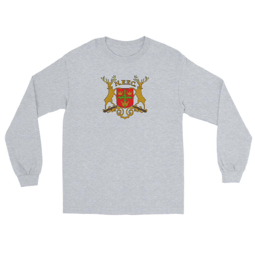 Unisex Long Sleeve T-Shirt - Old Skool by Nottingham Reds