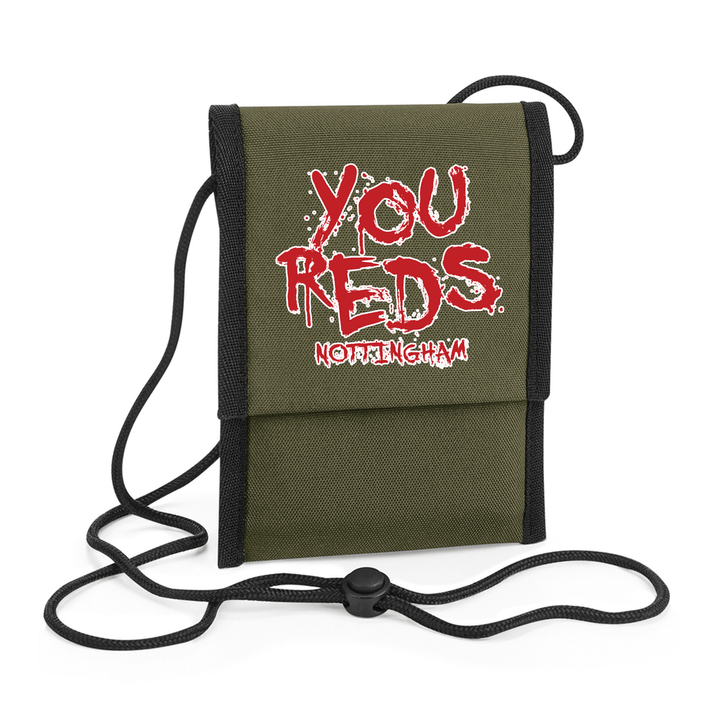 Cross Body Pouch- You Reds 3 by Nottingham Reds