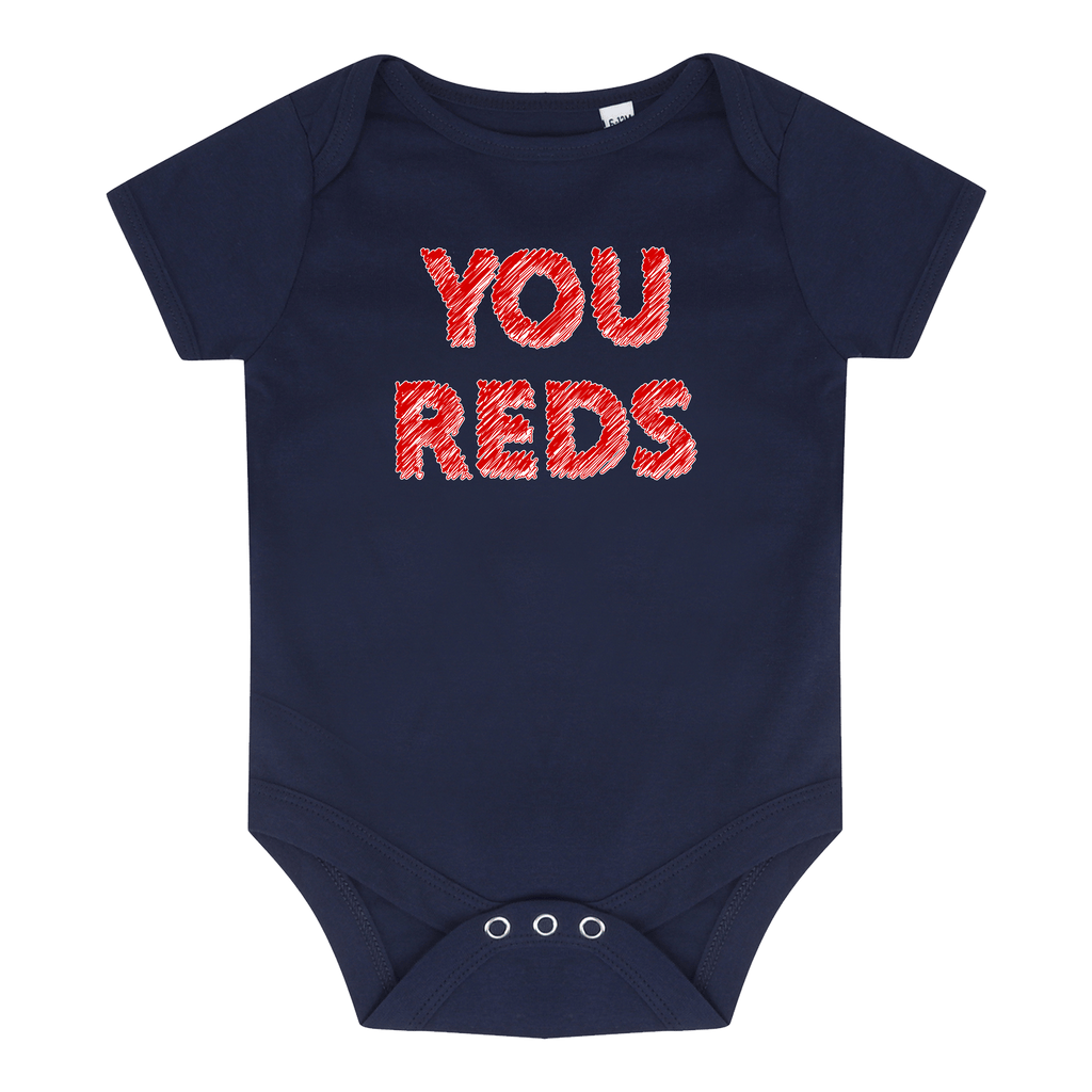 Baby Bodysuit - You Reds 2 by Nottingham Reds