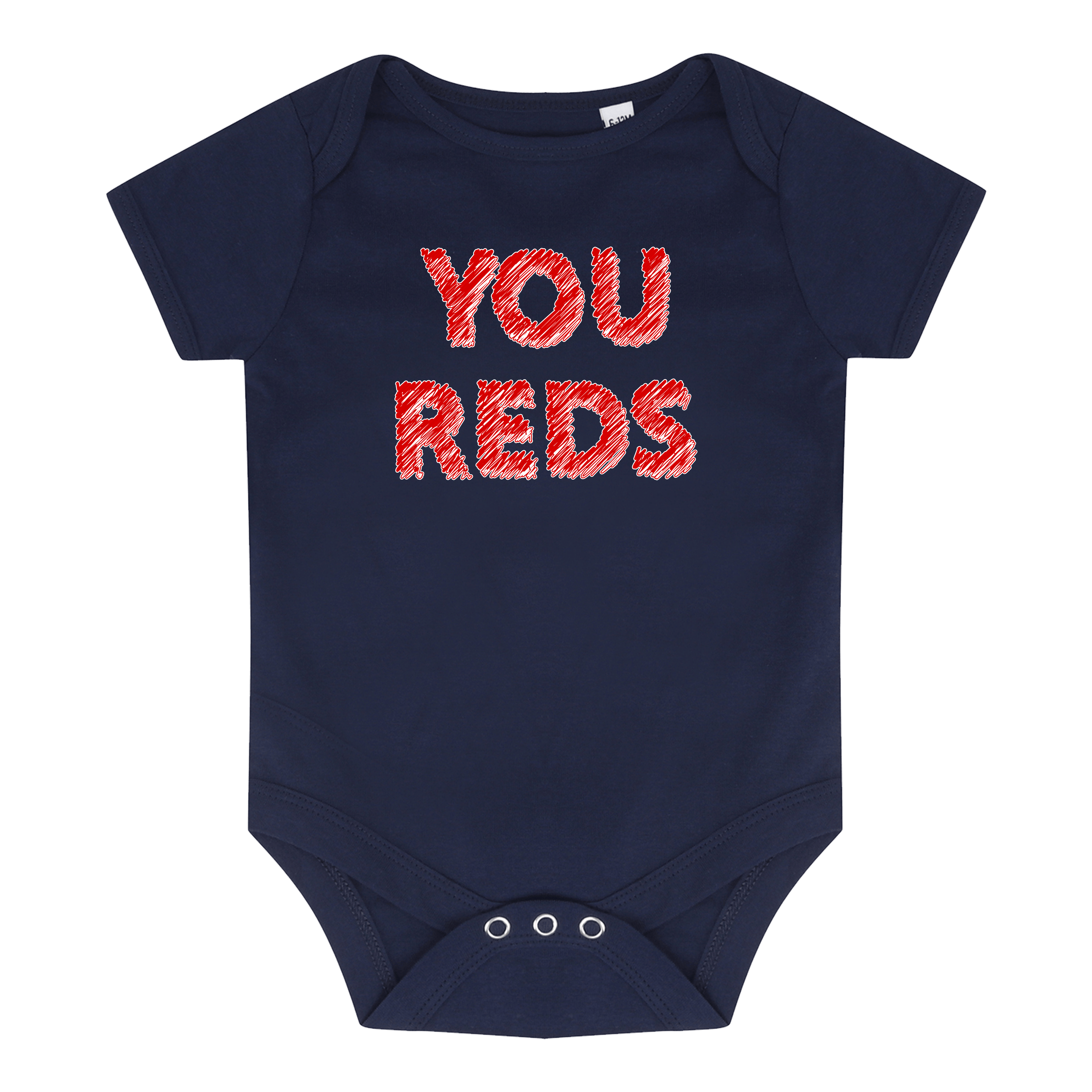 Baby Bodysuit - You Reds 2 by Nottingham Reds
