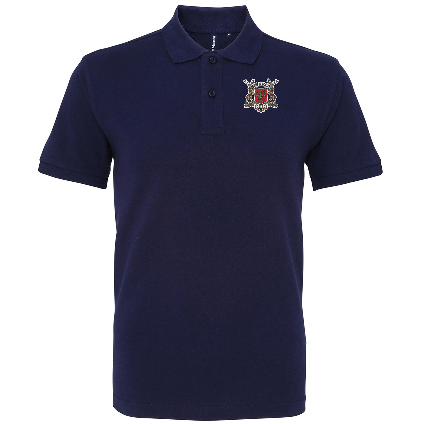 Unisex Polo Shirt - Old Skool (Embroidered Design) by Nottingham Reds