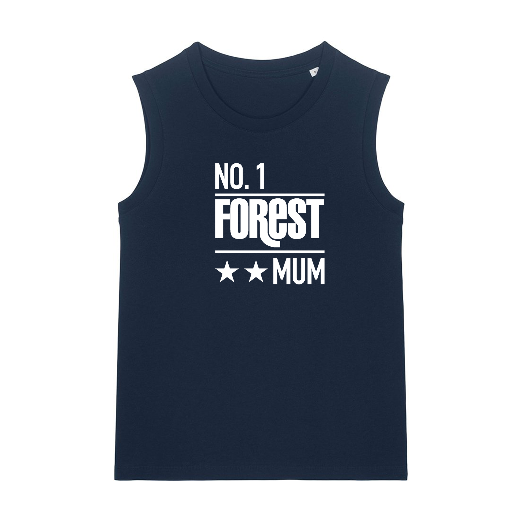 Women's High Cut Vest - Forest Mum Nottingham Reds