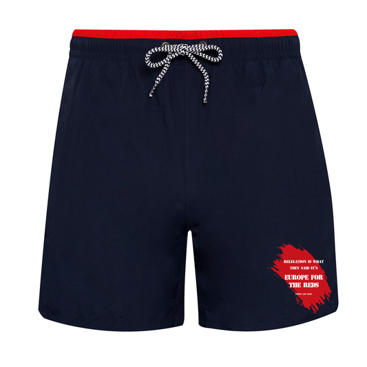 Men's Swim Shorts - Waka Waka Europe by Nottingham Reds