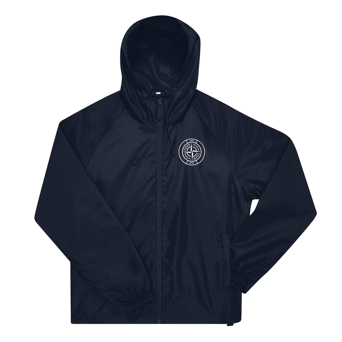 Unisex Windbreaker Jacket - Stone by Nottingham Reds