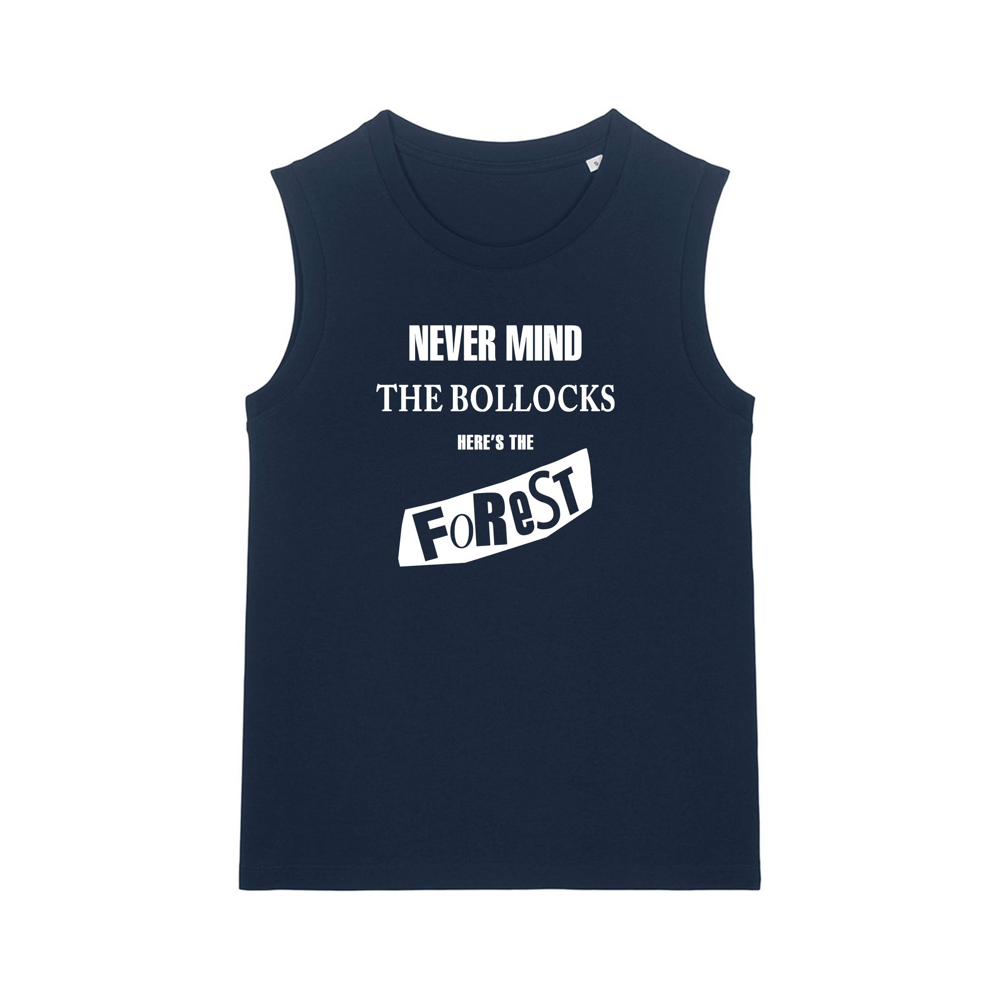 Women's High Cut Vest - Nevermind Nottingham Reds