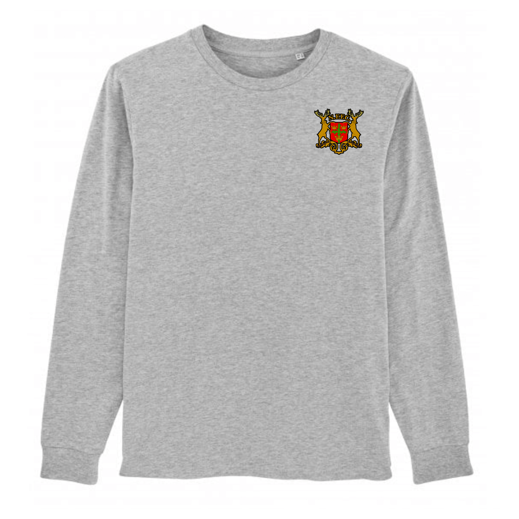 Unisex Long Sleeve T-Shirt - Old Skool (small logo) by Nottingham Reds