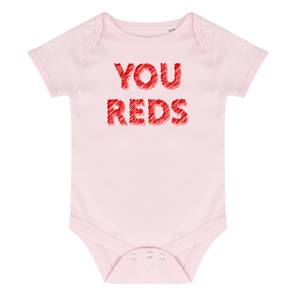 Baby Bodysuit - You Reds 2 by Nottingham Reds