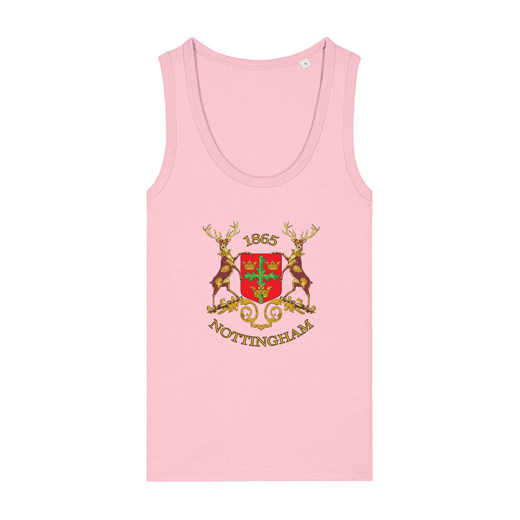 Women's Low Cut Vest - Old Skool by Nottingham Reds