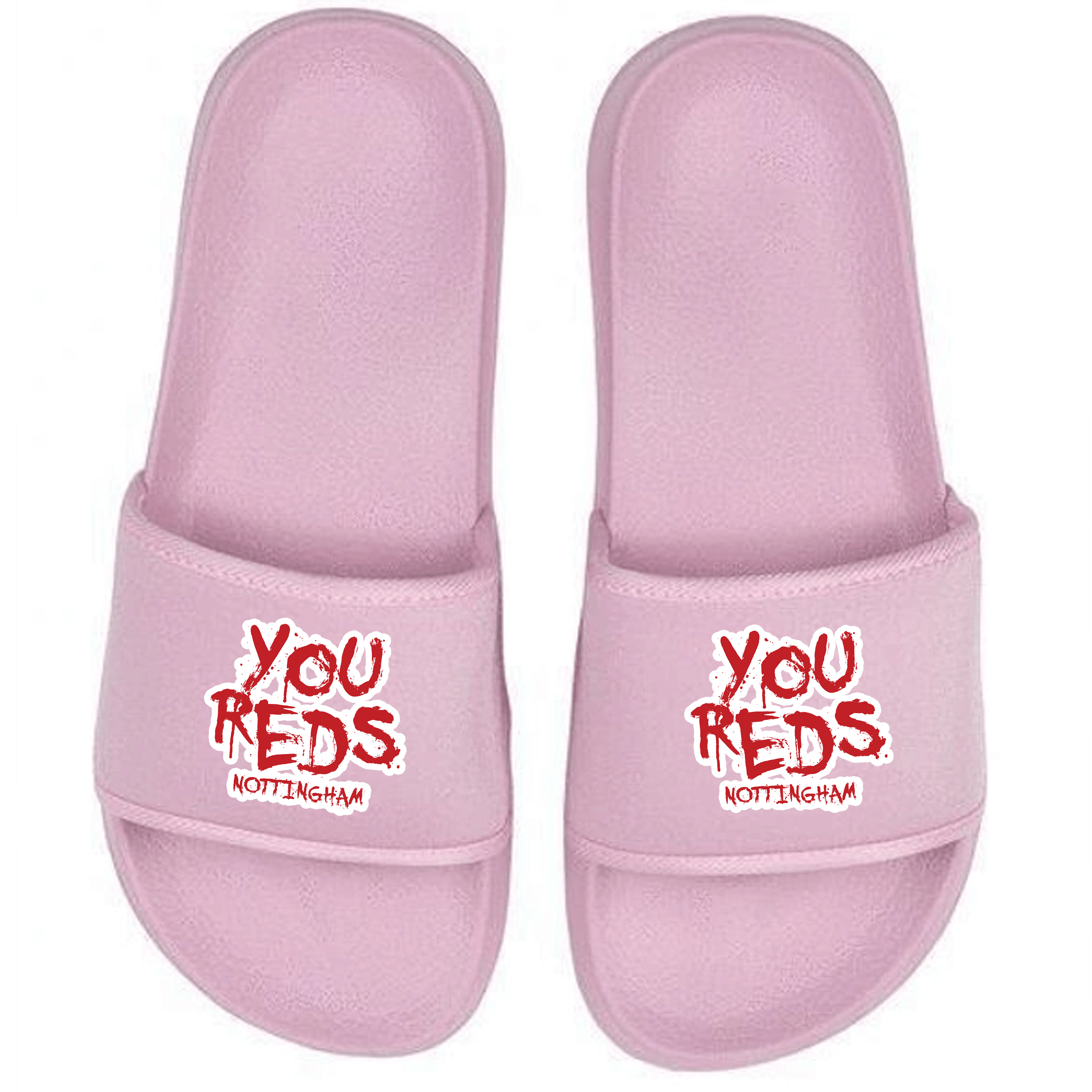 Men's Sliders - You Reds 3 by Nottingham Reds