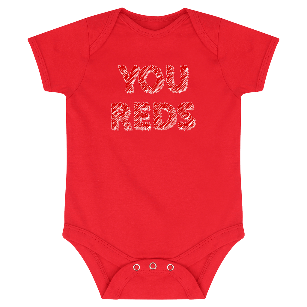 Baby Bodysuit - You Reds 2 by Nottingham Reds