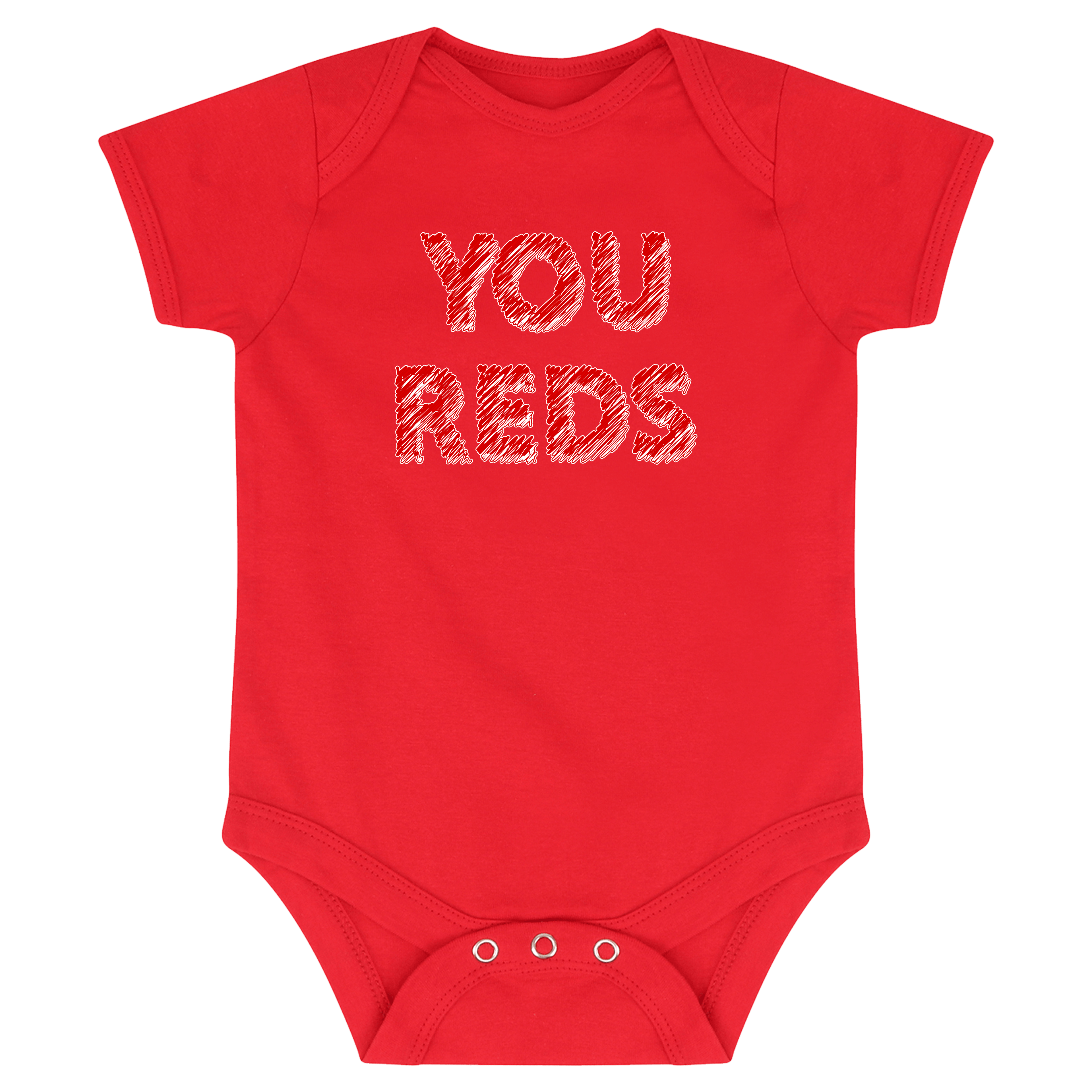 Baby Bodysuit - You Reds 2 by Nottingham Reds