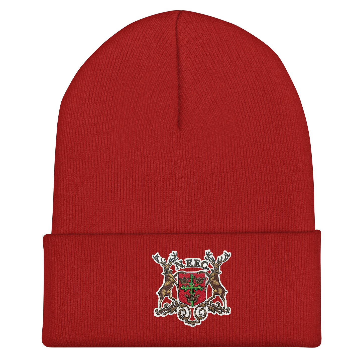 Beanie - Old Skool (Embroidered design) by Nottingham Reds