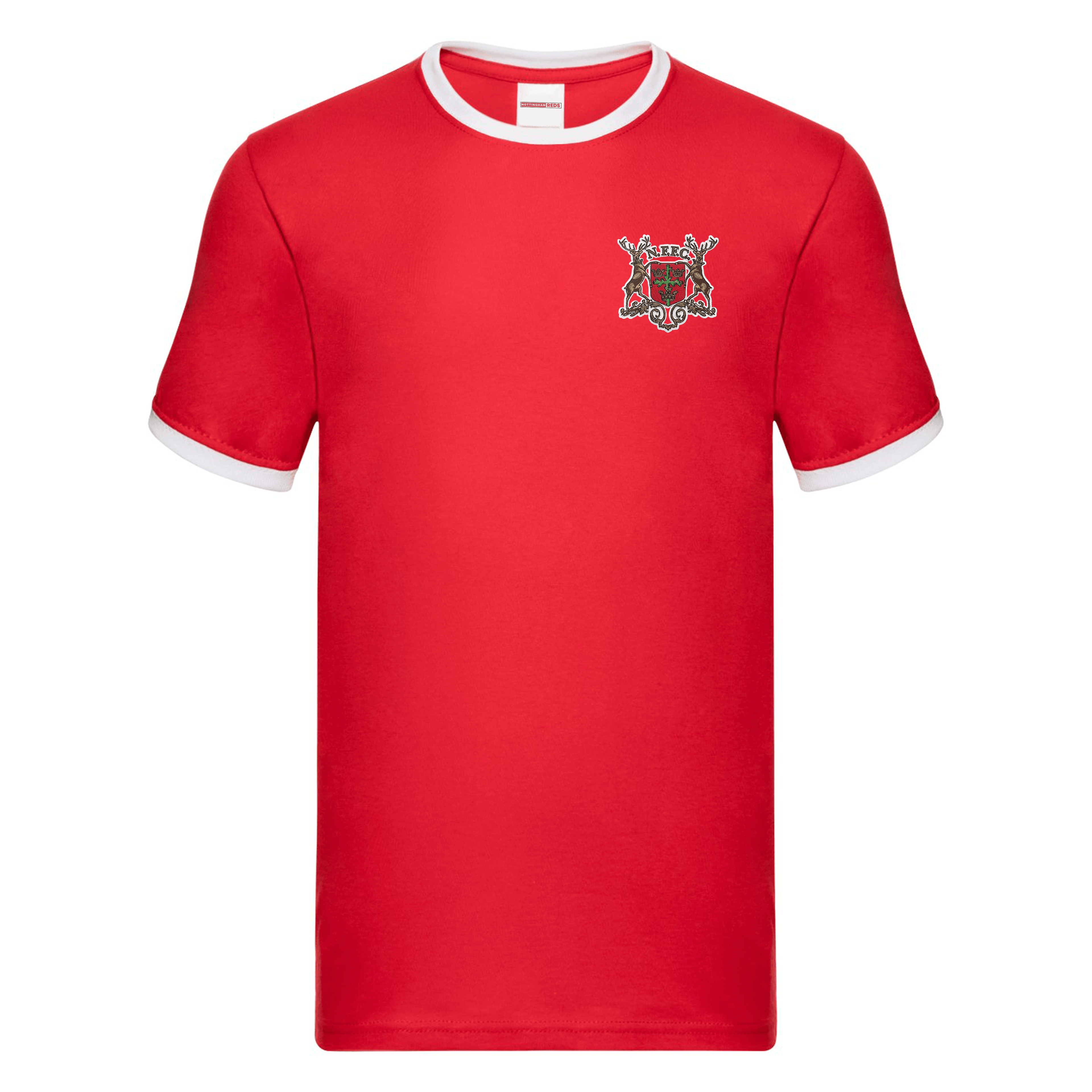 Unisex Short Sleeve T-Shirt - Classic Old Skool by Nottingham Reds
