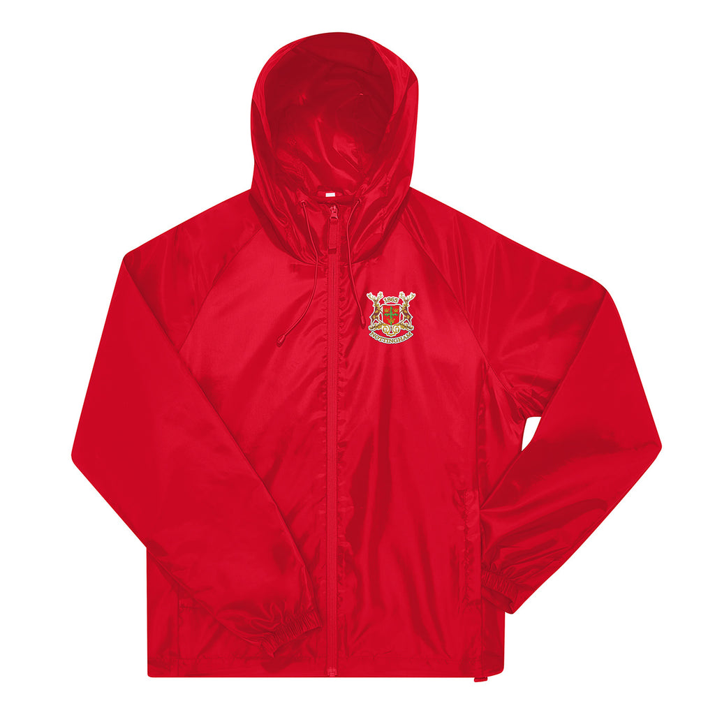 Unisex Windbreaker Jacket - Old Skool by Nottingham Reds