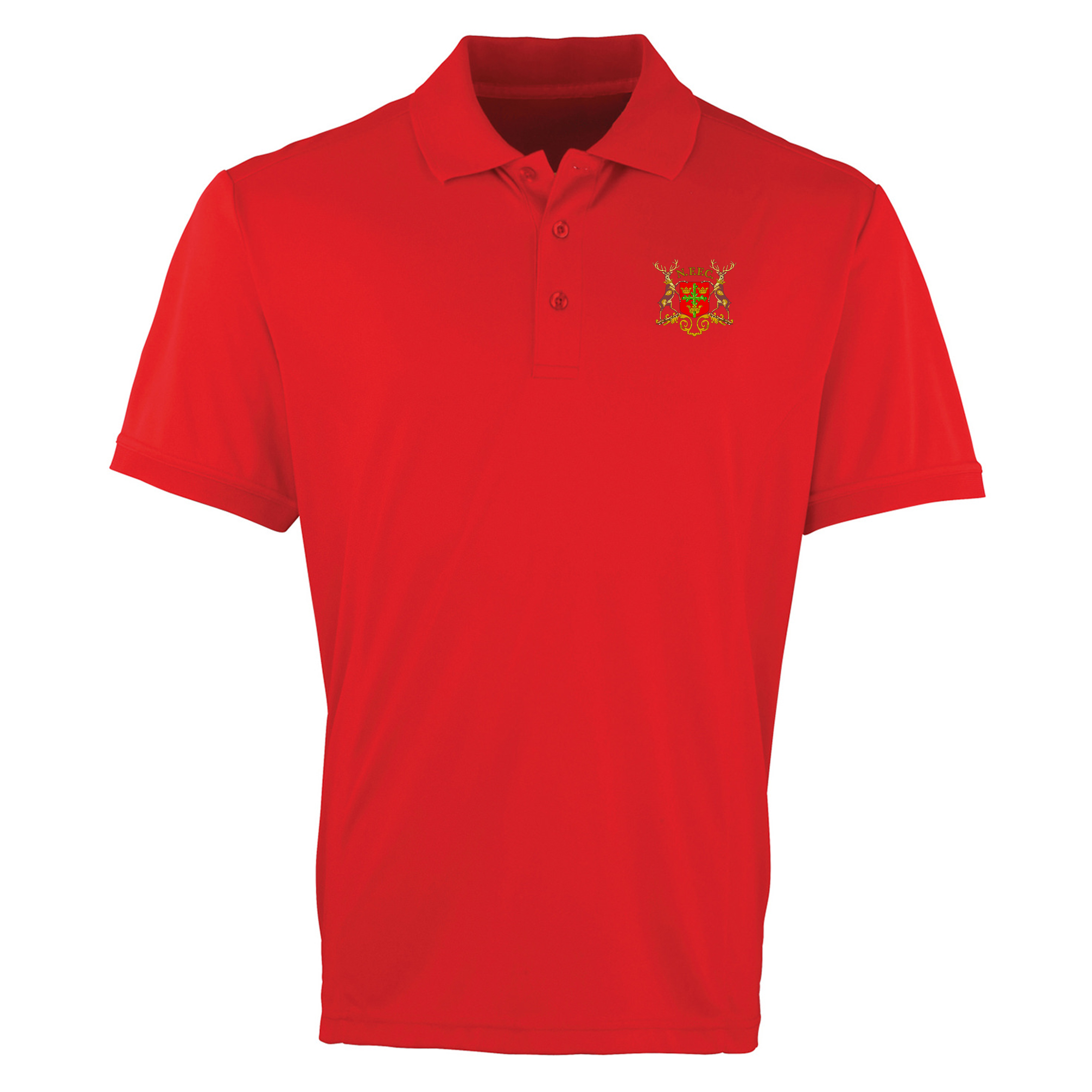 Unisex Polyester Polo Shirt - Old Skool by Nottingham Reds