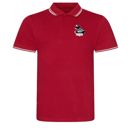 Unisex Tipped Polo Shirt - Samba by Nottingham Reds