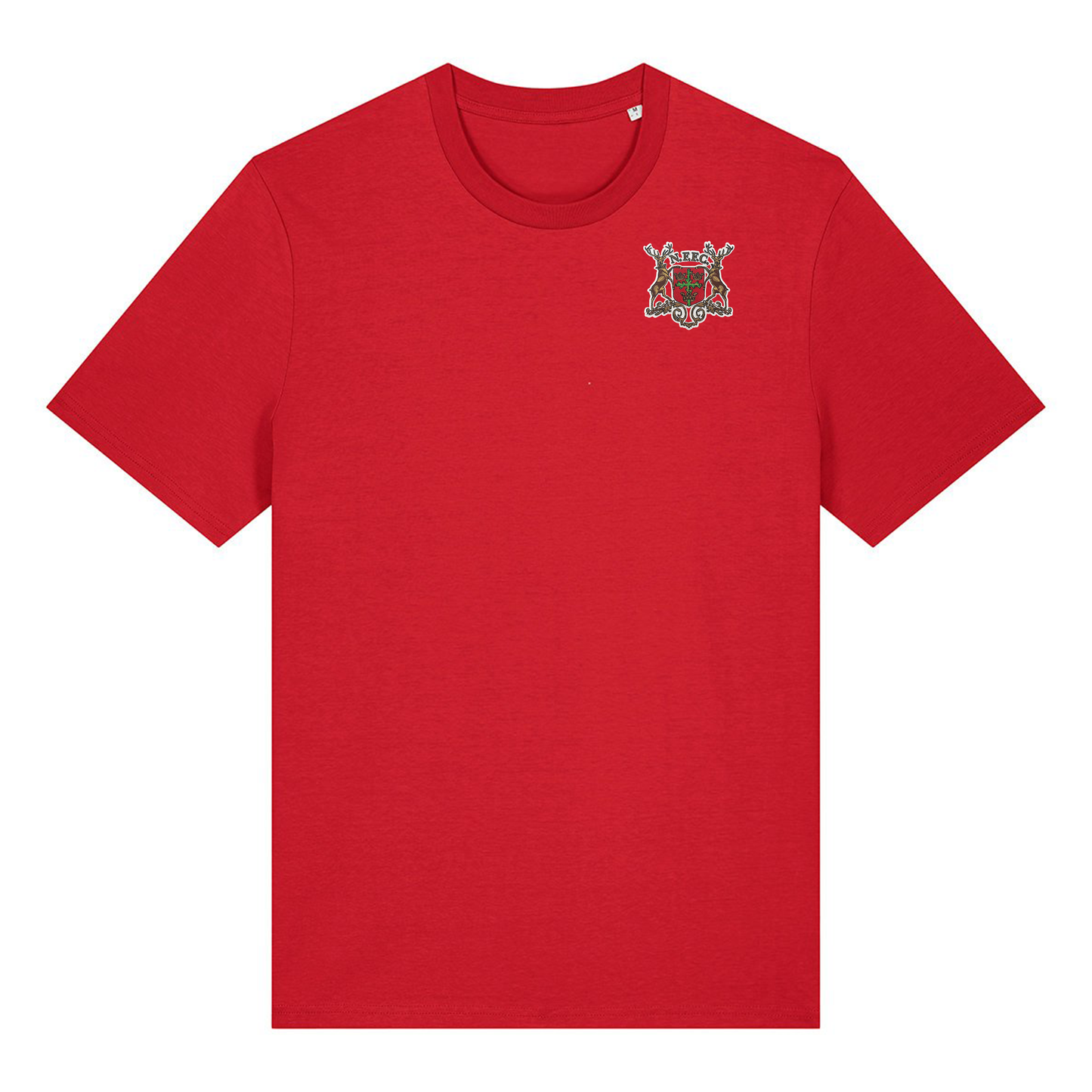 Unisex Short Sleeve T-Shirt - Old Skool (Embroidered Design) by Nottingham Reds