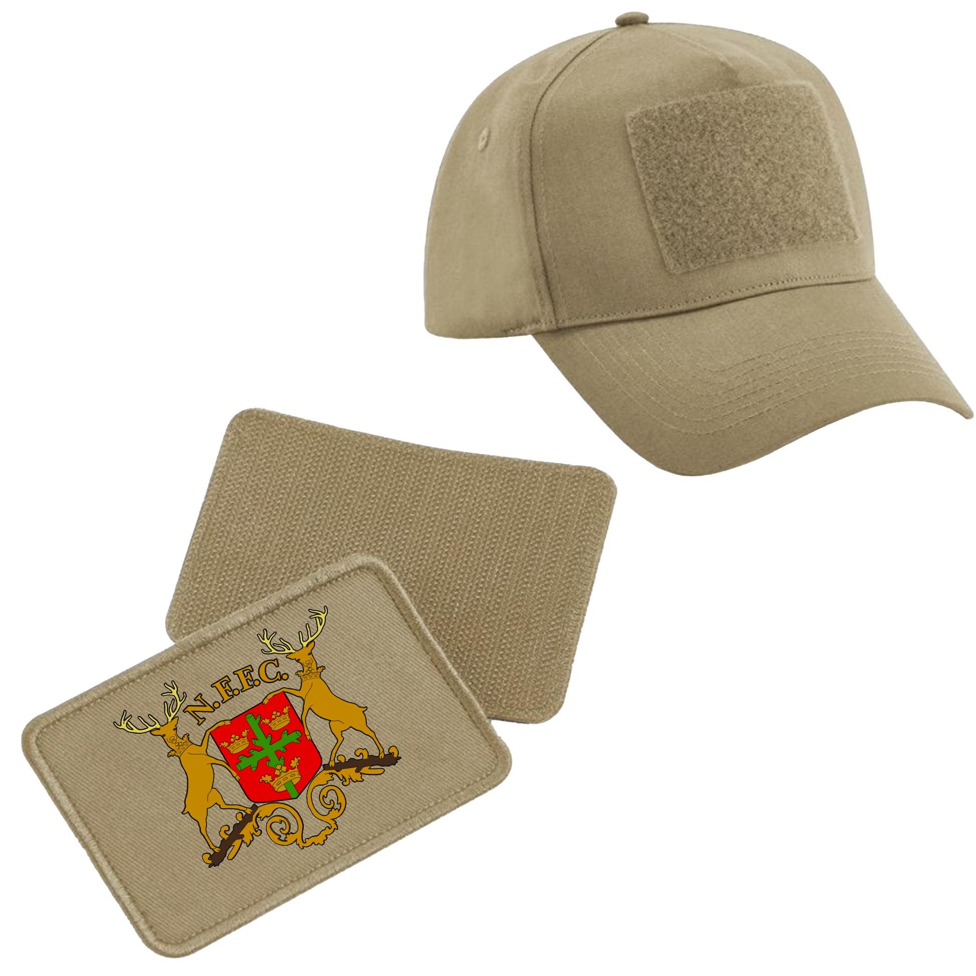 Removable Patch 5-Panel Cap - Old Skool by Nottingham Reds