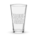 Pint Glass - Freed by Nottingham Reds
